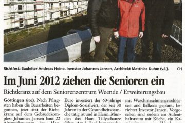 Erweiterung Seniorenzentrum Weende